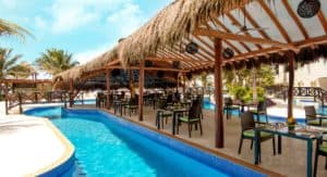 hidden beach poolside restaurant - Trip Report by J.K. 